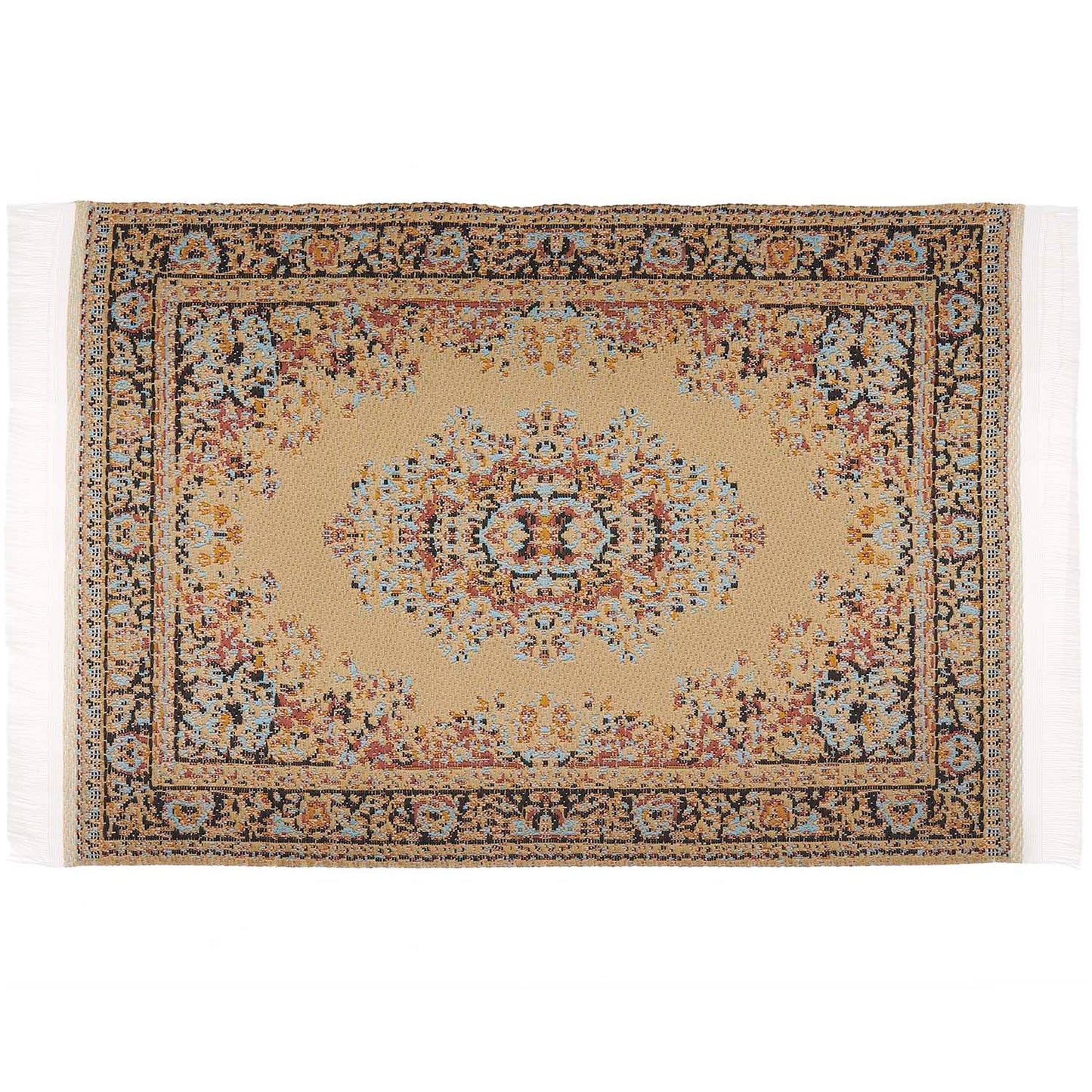 Mini Teppich, beige