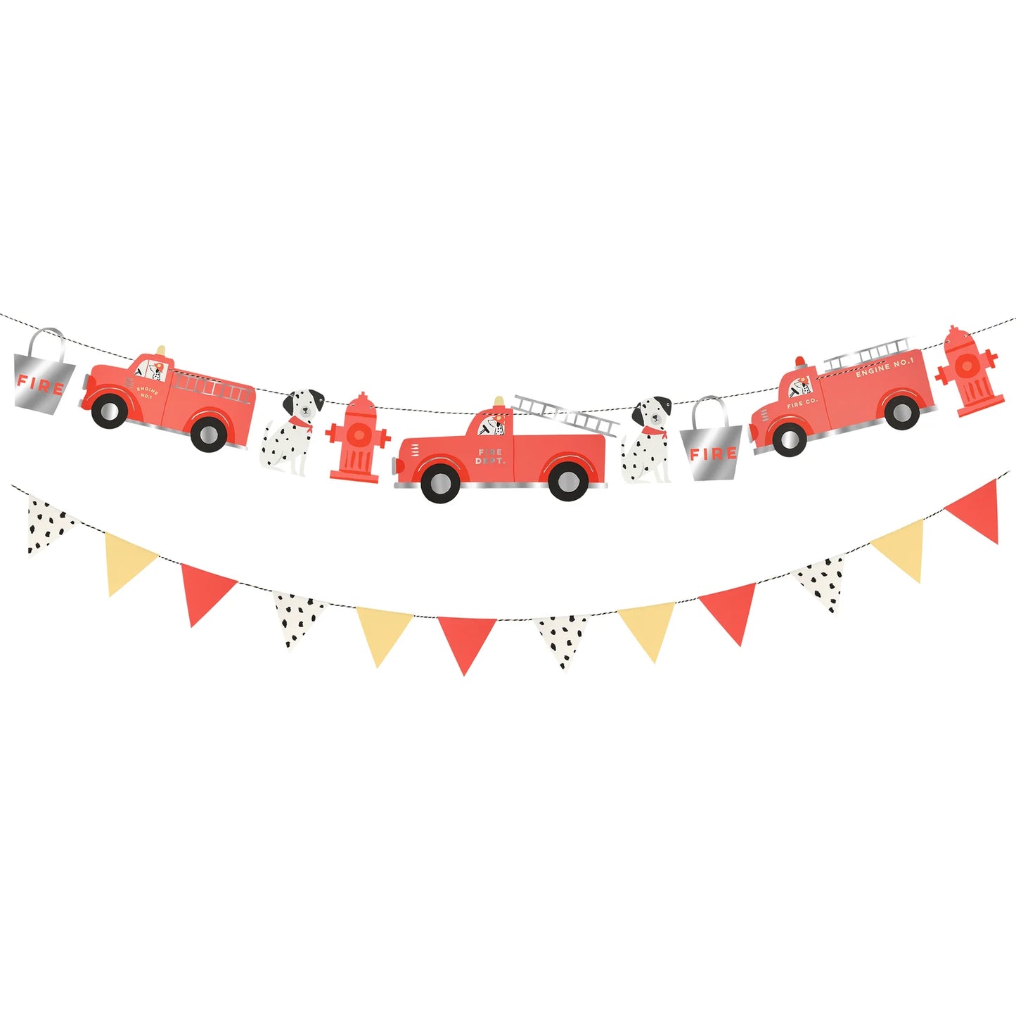 Puppy Feuerwehr Girlande