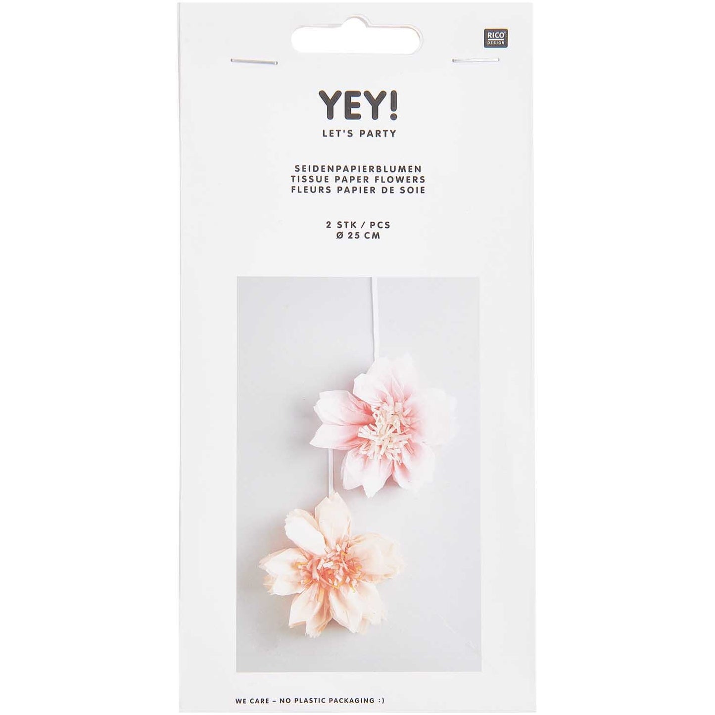 Seidenpapierblumen Kirschblüten, 2er-Set