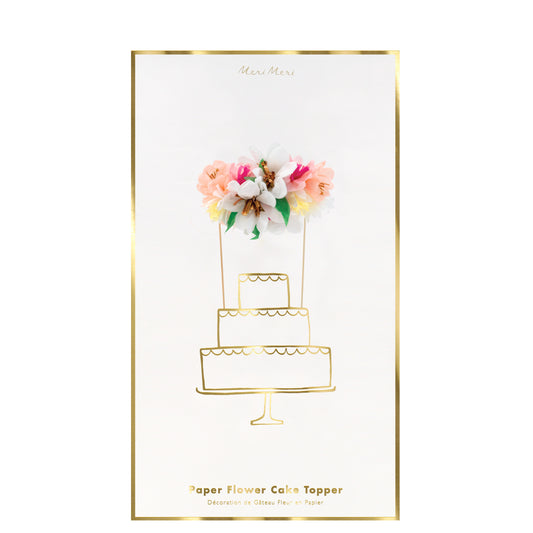 Blumen Cake Topper