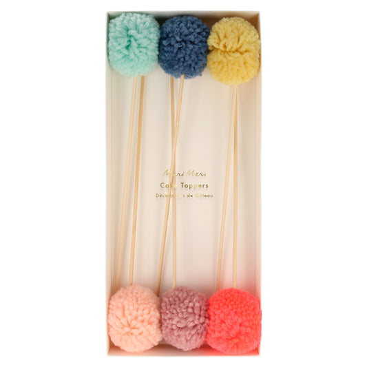 Pompom Cake Topper