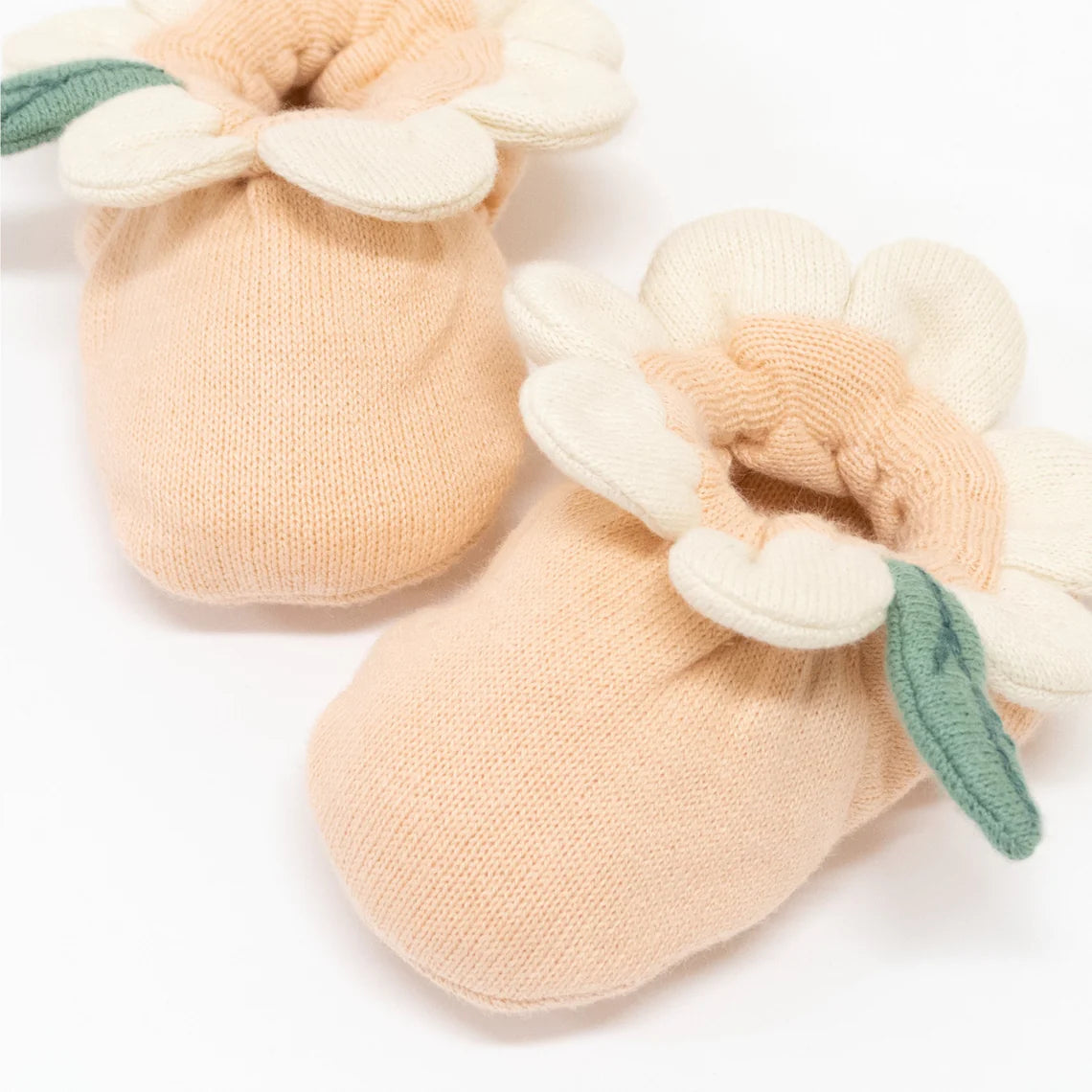 Baby Flower Booties