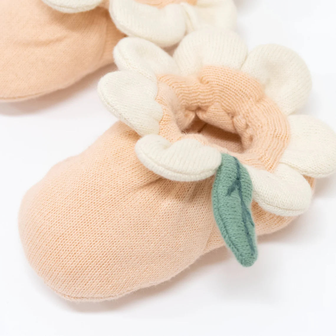 Baby Flower Booties