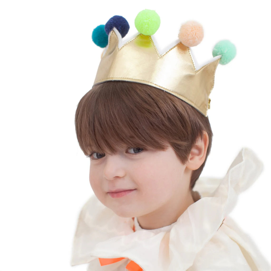 Geburtstagskrone mit Pompoms
