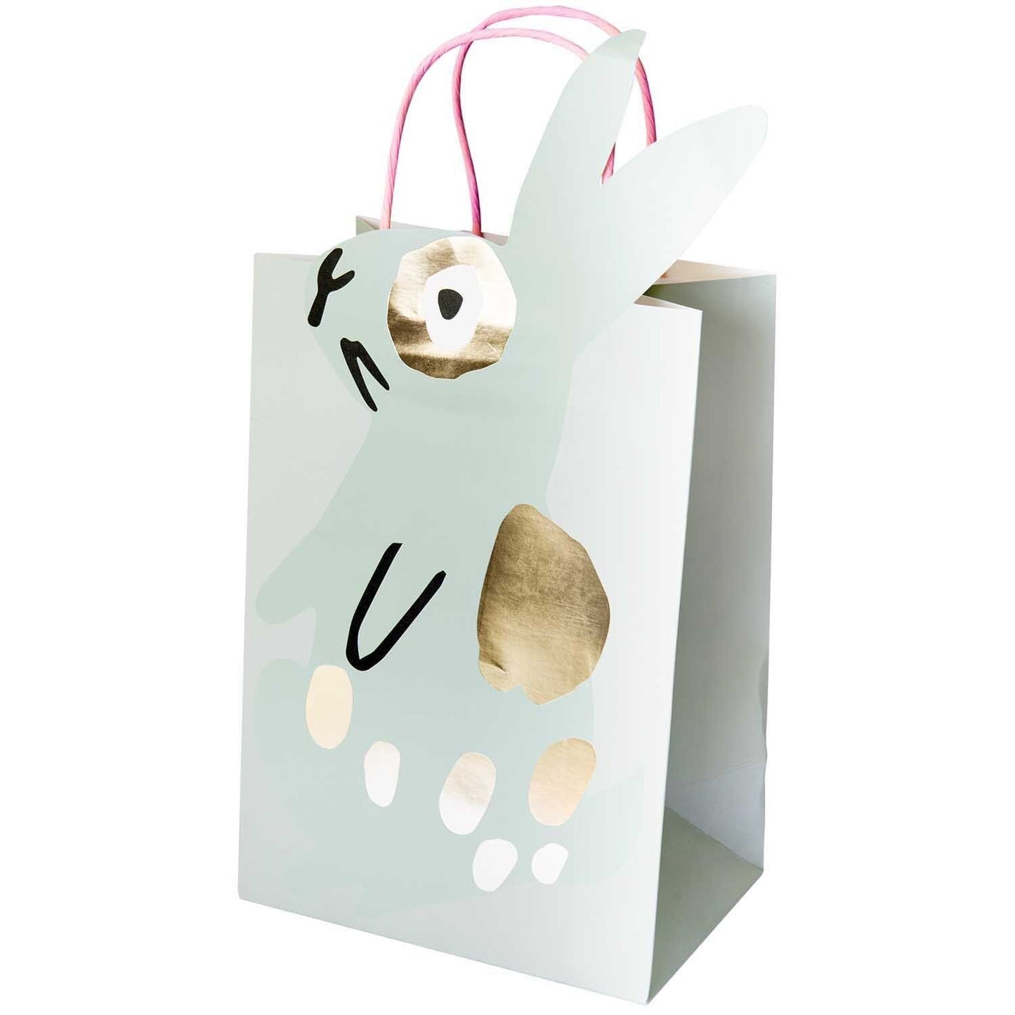 Geschenktüte Bunny Hop, Mintgrün