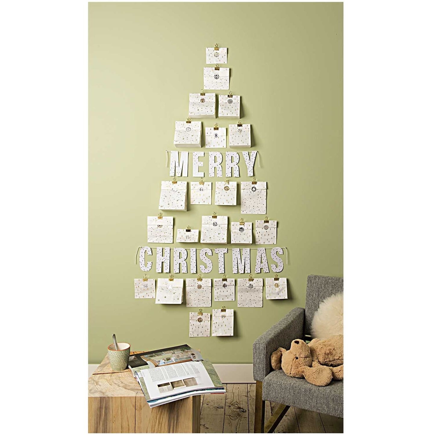 Paper Poetry Girlande Merry Christmas