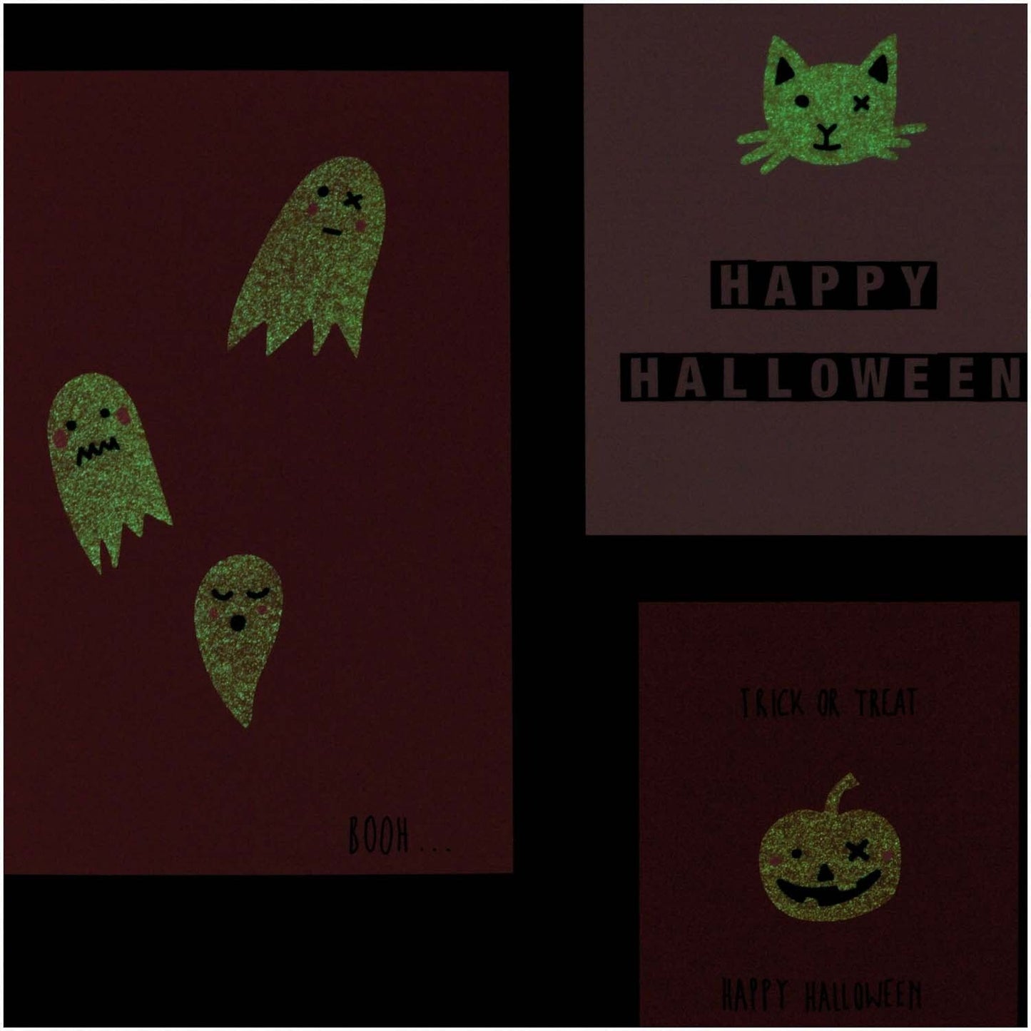 Paper Poetry Halloween-Sticker