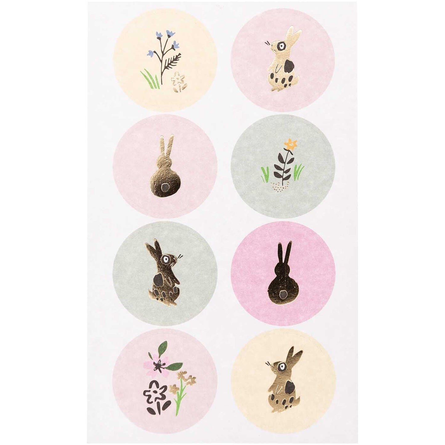 Paper Poetry Sticker Hasen