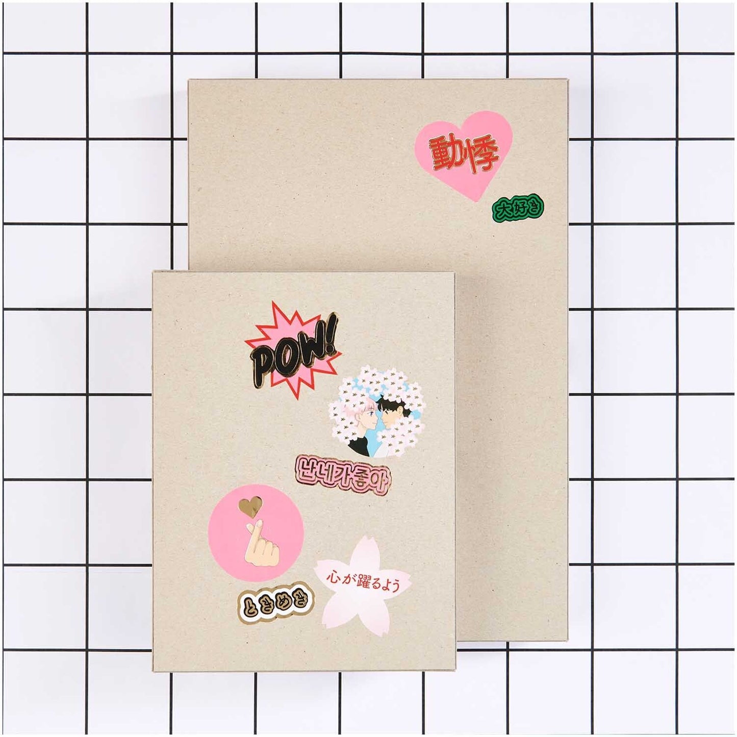 Paper Poetry Stickerrolle, Manga Love