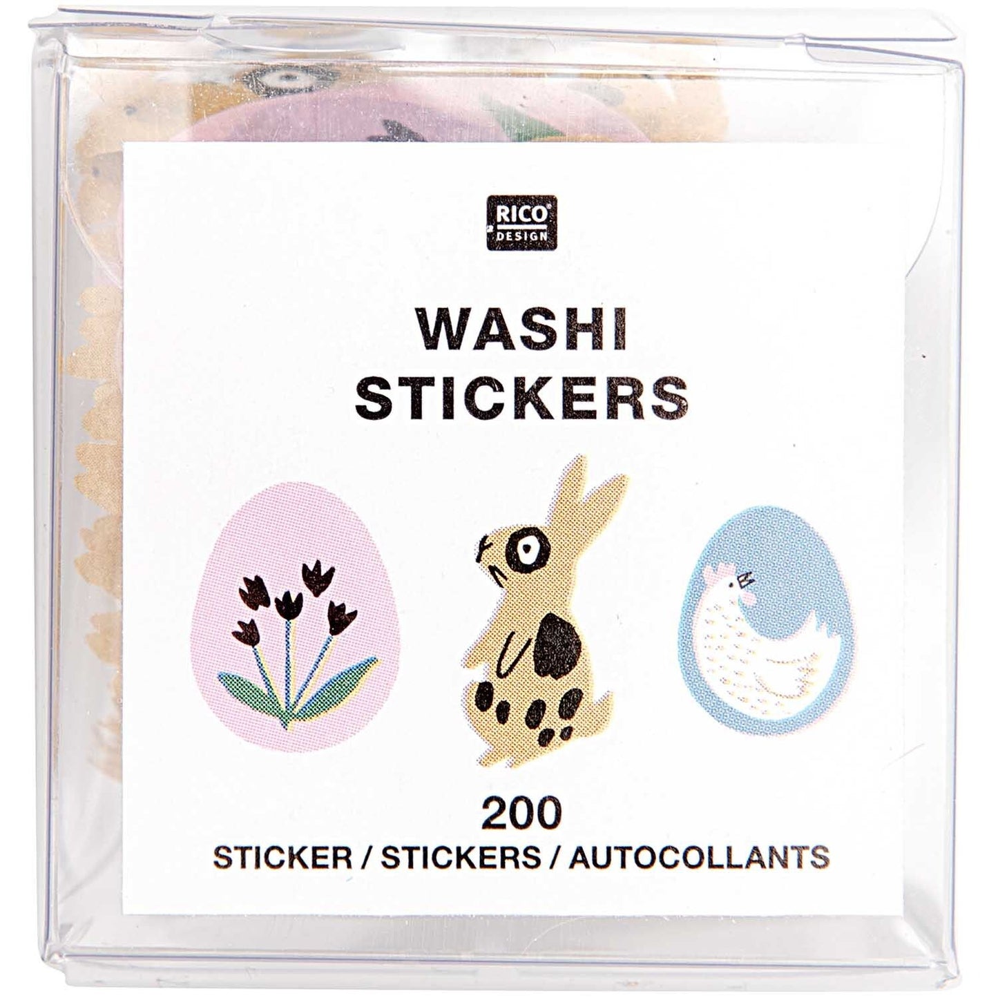 Paper Poetry Washi Sticker, Hase