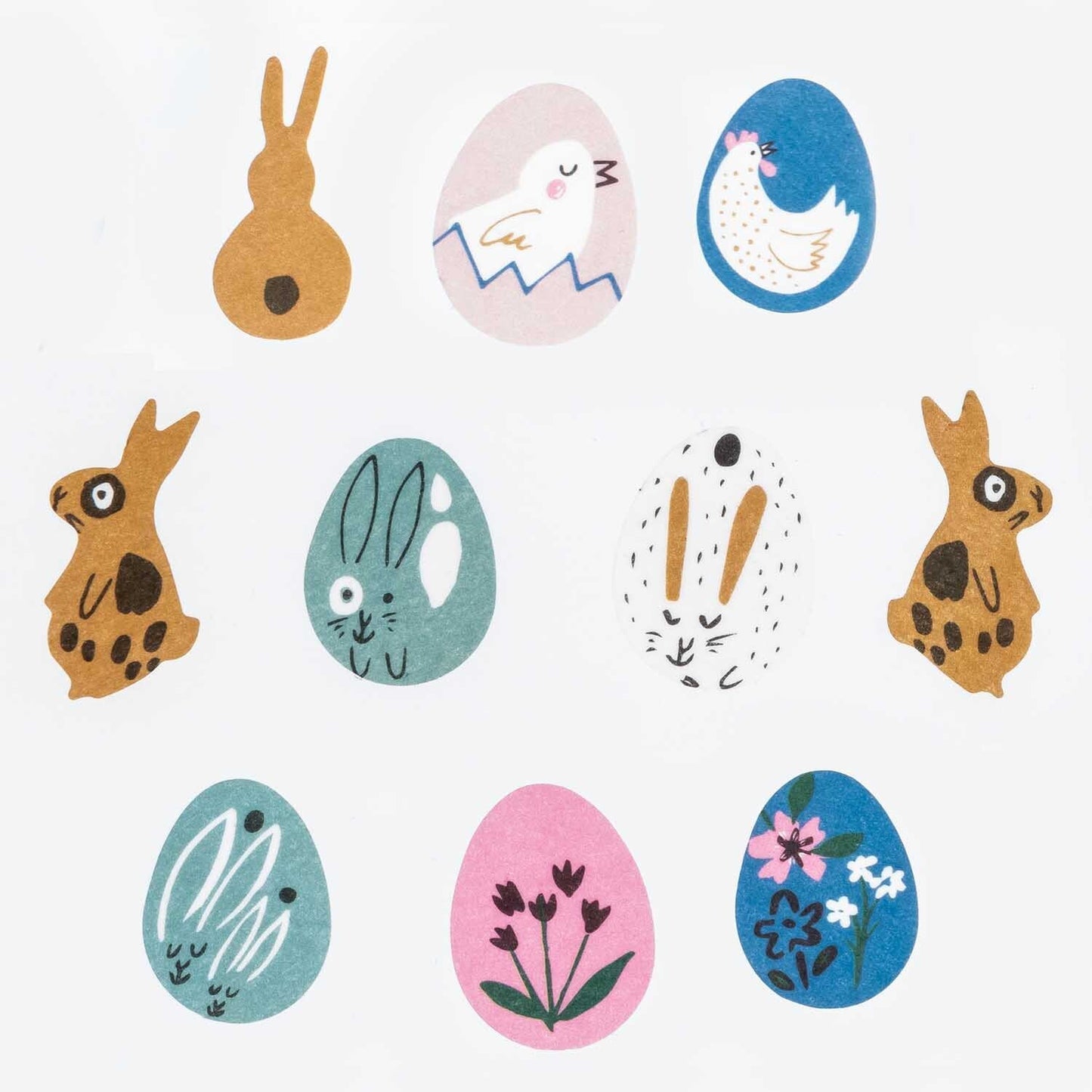 Paper Poetry Washi Sticker, Hase